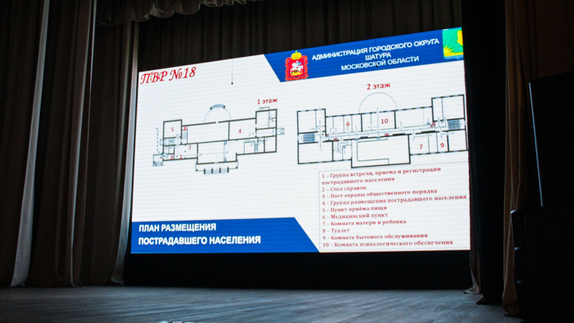 ПВР, пункт временного размещения, ДК Косякова, Рошаль, городской округ Шатура,