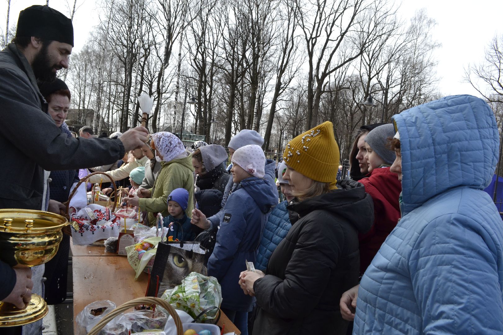 Балашиха, Пасха Христова, освящение куличей, Главный храм Росгвардии