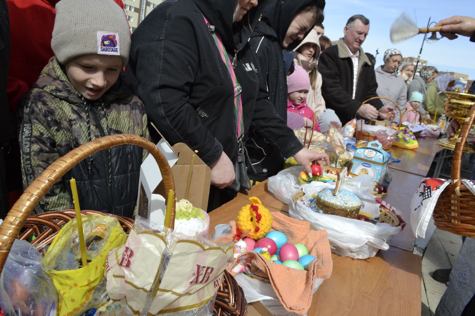 Балашиха, Пасха Христова, освящение куличей, Главный храм Росгвардии