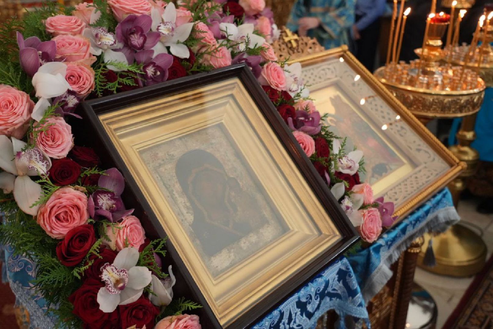 Сергиев Посад, Сергиево-Посадский городской округ, Чудотворная икона, Казанская икона Божией Матери, Вера, Религия, СВО, Молебен,