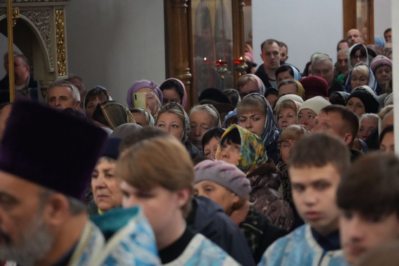 Сергиев Посад, Сергиево-Посадский городской округ, Чудотворная икона, Казанская икона Божией Матери, Вера, Религия, СВО, Молебен,