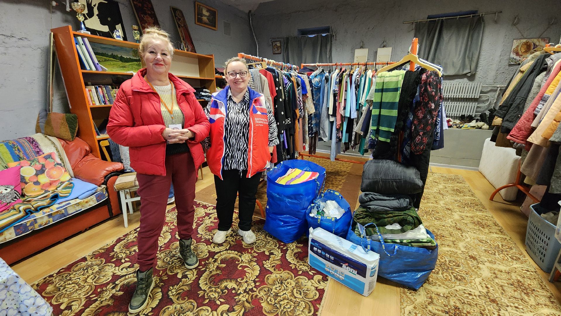 волонтеры подмосковья, отделение вещевой помощи, дару дар, протвино, городской округ Серпухов,