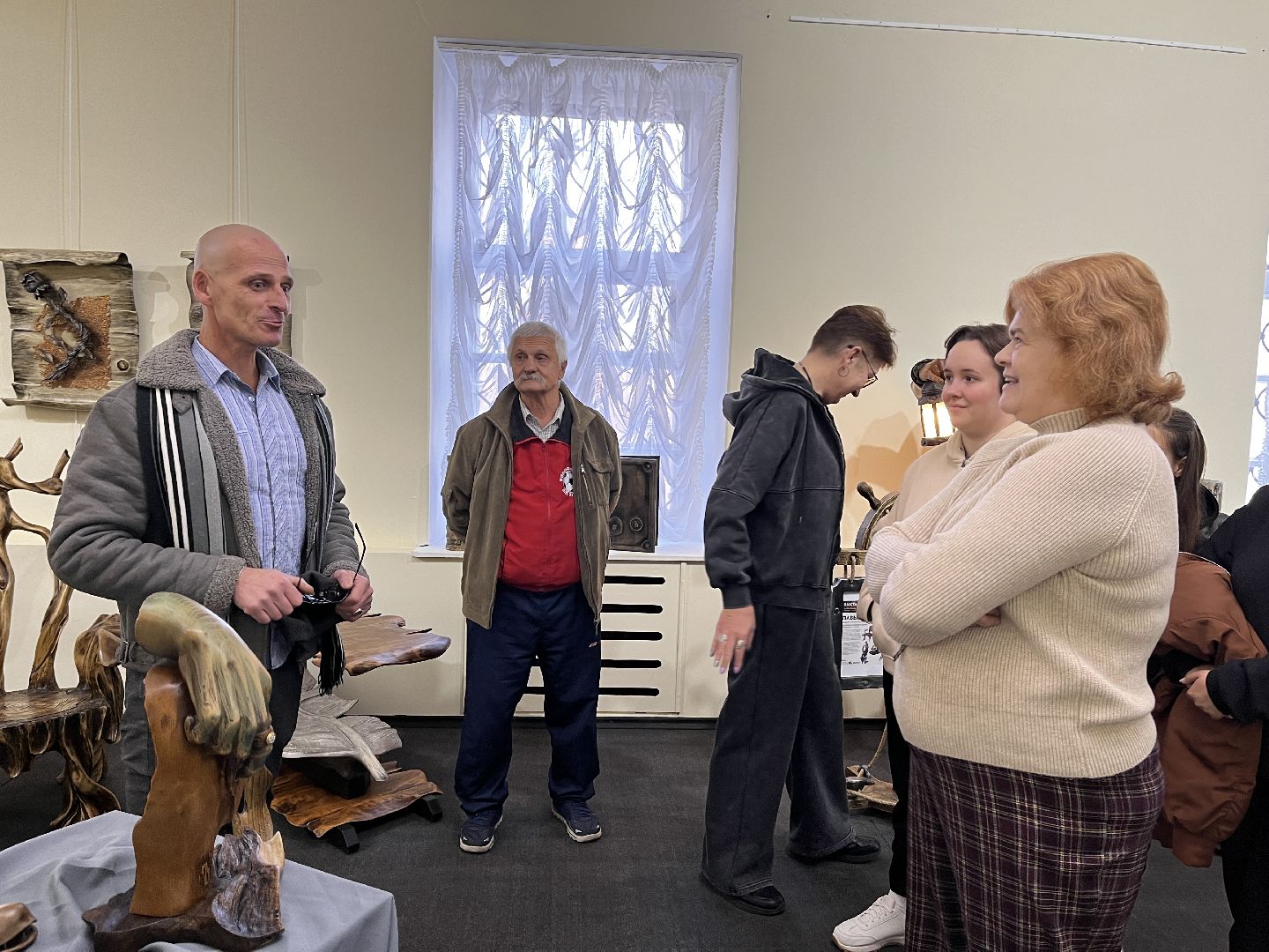 волоколамск, Волоколамский кремль, выставка, Художественная обработка дерева,