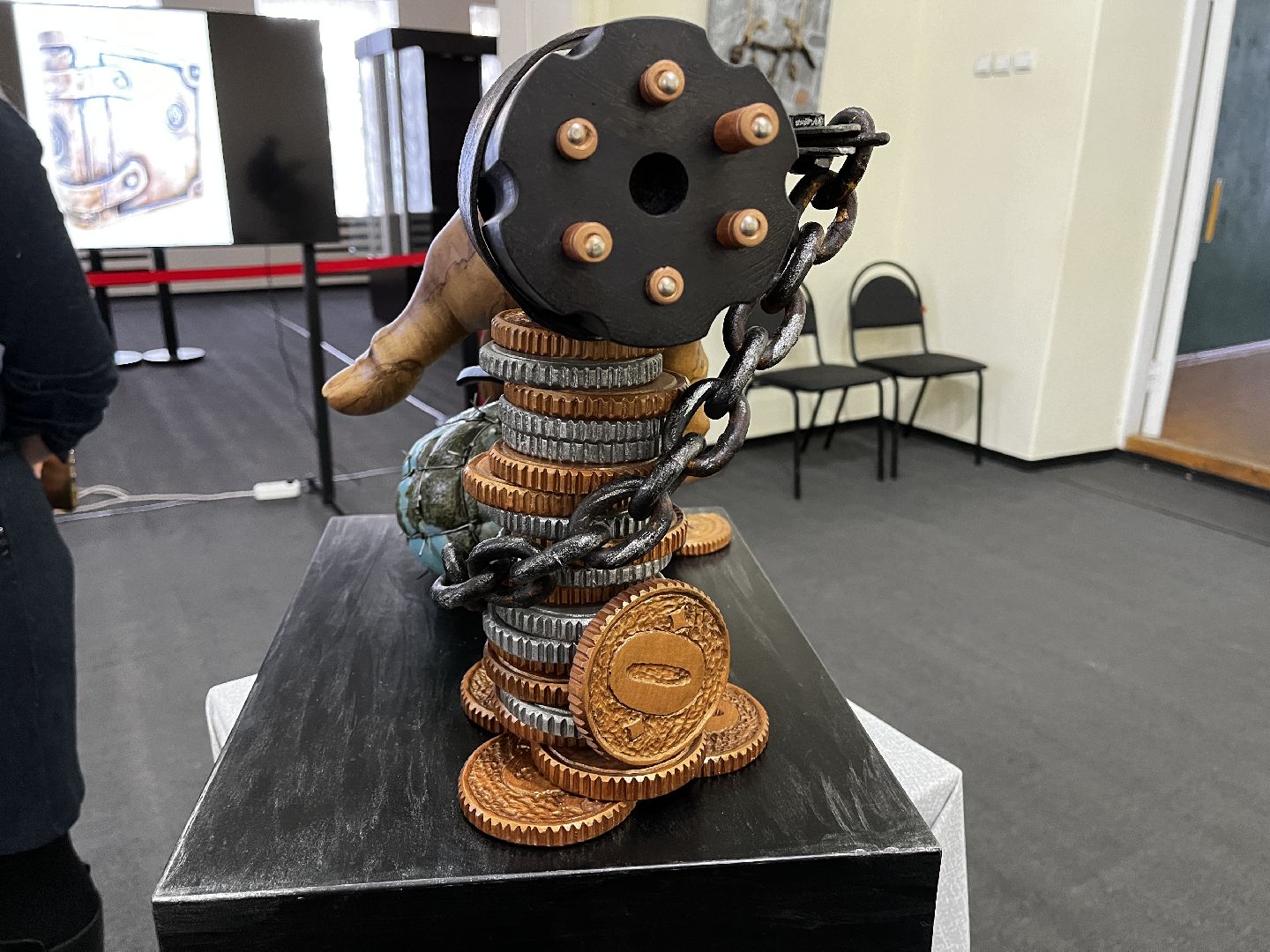 волоколамск, Волоколамский кремль, выставка, Художественная обработка дерева,