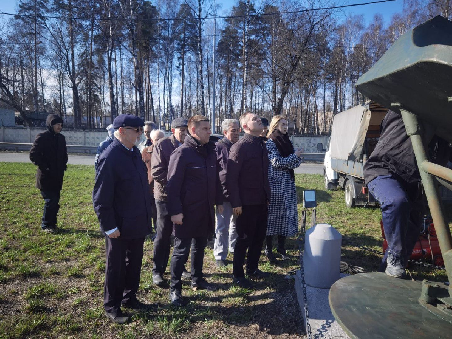 Балашиха, День Победы, Пусковая установка ЗРК С-75, мемориальный комплекс, памятник ВОВ, ветераны, 9 мая, субботник, Месяц чистоты и благоустройства, депутаты
