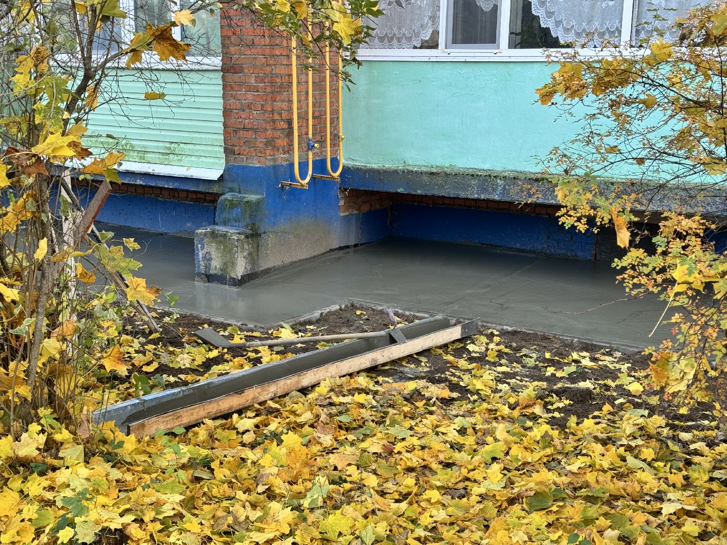 шаховская, отмостка, ремонт фасада, ремонт фасада дома,