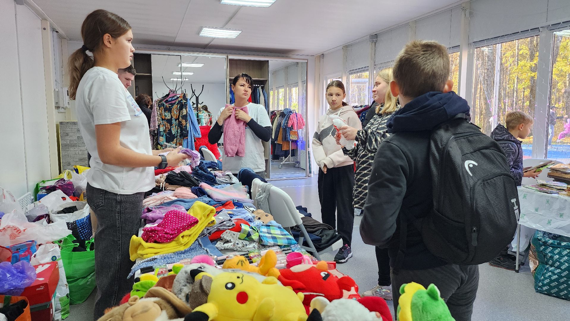 благотворительная акция, обмен вещами, гуманитарная помощь, Ногинск, Богородский городской округ,
