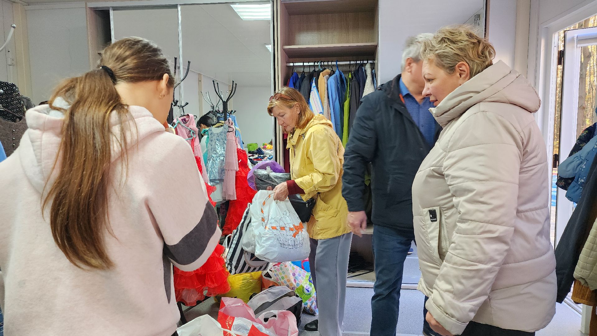 благотворительная акция, обмен вещами, гуманитарная помощь, Ногинск, Богородский городской округ,