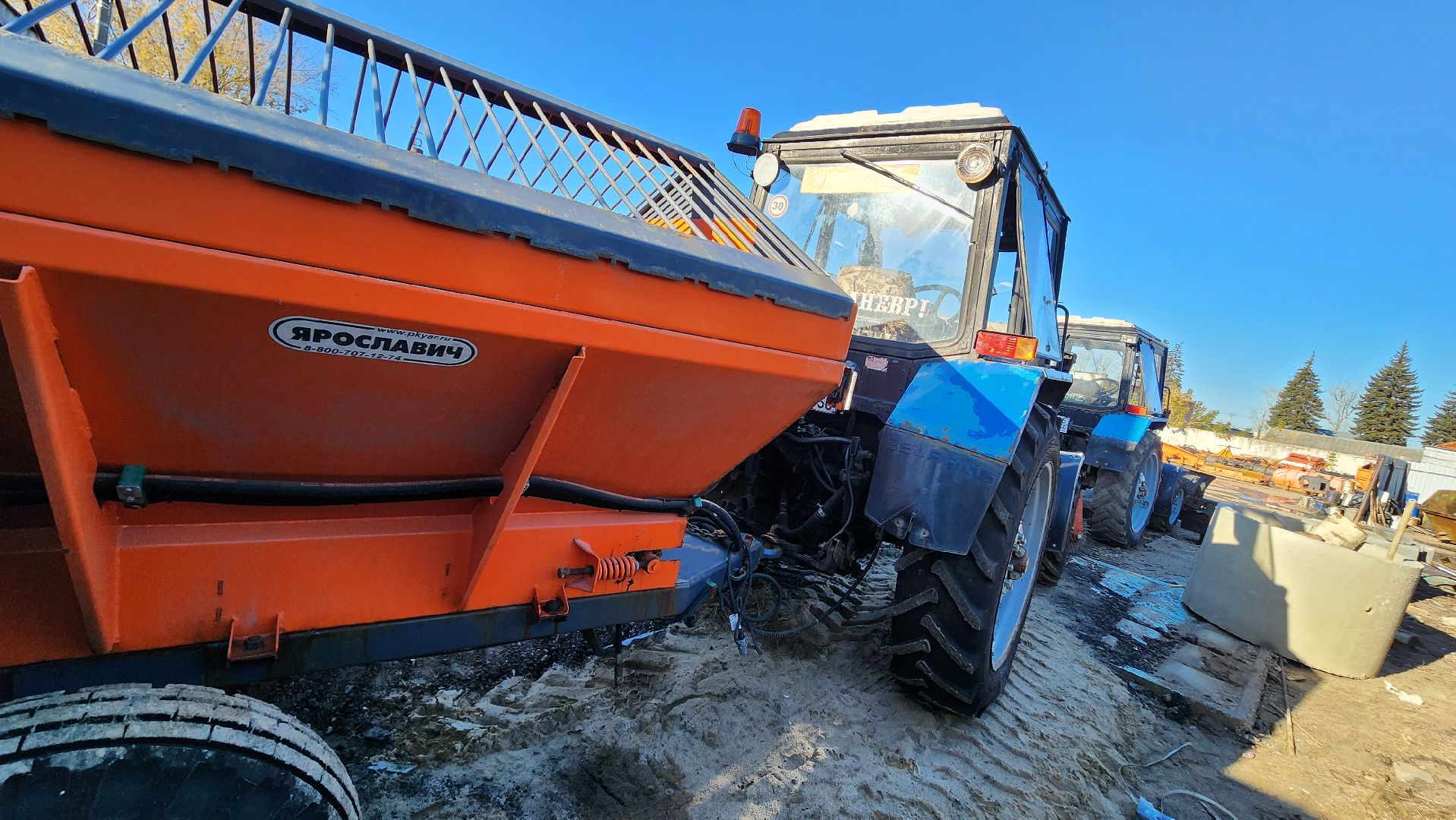 Бронницы, Коммунальные службы готовы к зиме, Техника в Бронницах к зиме готова, Бронницкий ДорСервис,