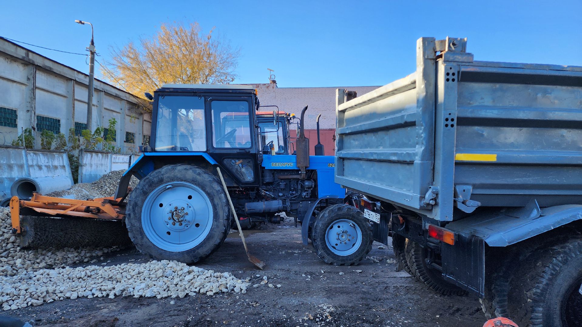 Бронницы, Коммунальные службы готовы к зиме, Техника в Бронницах к зиме готова, Бронницкий ДорСервис,