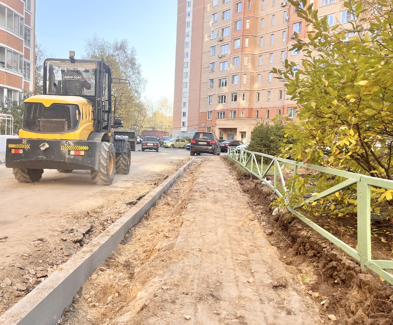 Балашиха, Подмосковье, благоустройство дворов в балашихе,