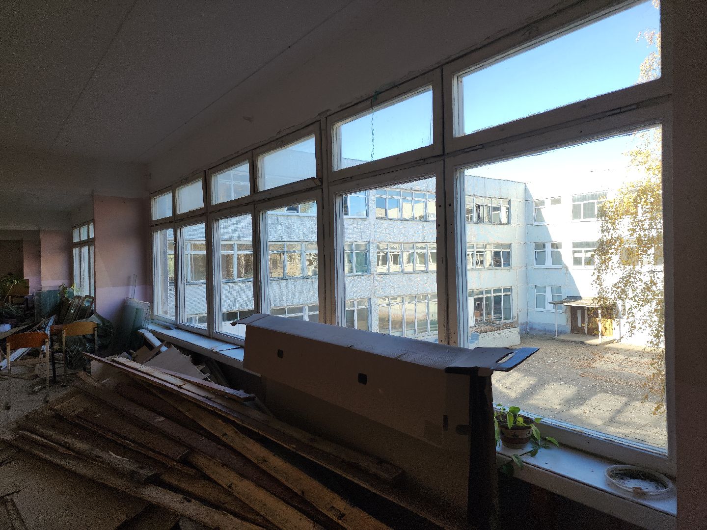 серпухов, подмосковье, капремонт школы, президентская программа,