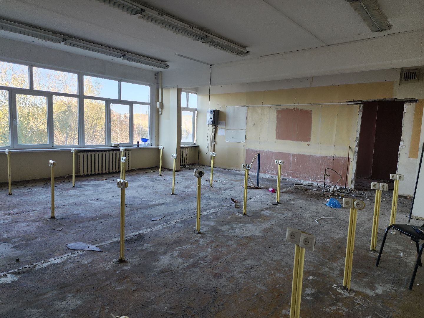 серпухов, подмосковье, капремонт школы, президентская программа,