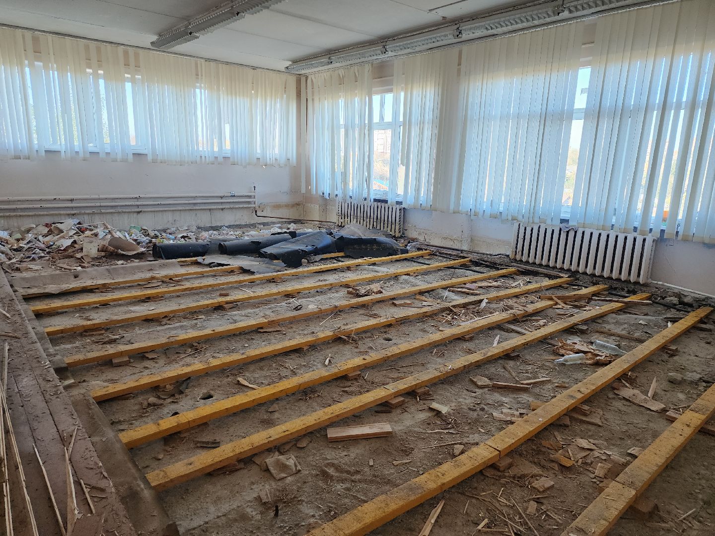 серпухов, подмосковье, капремонт школы, президентская программа,