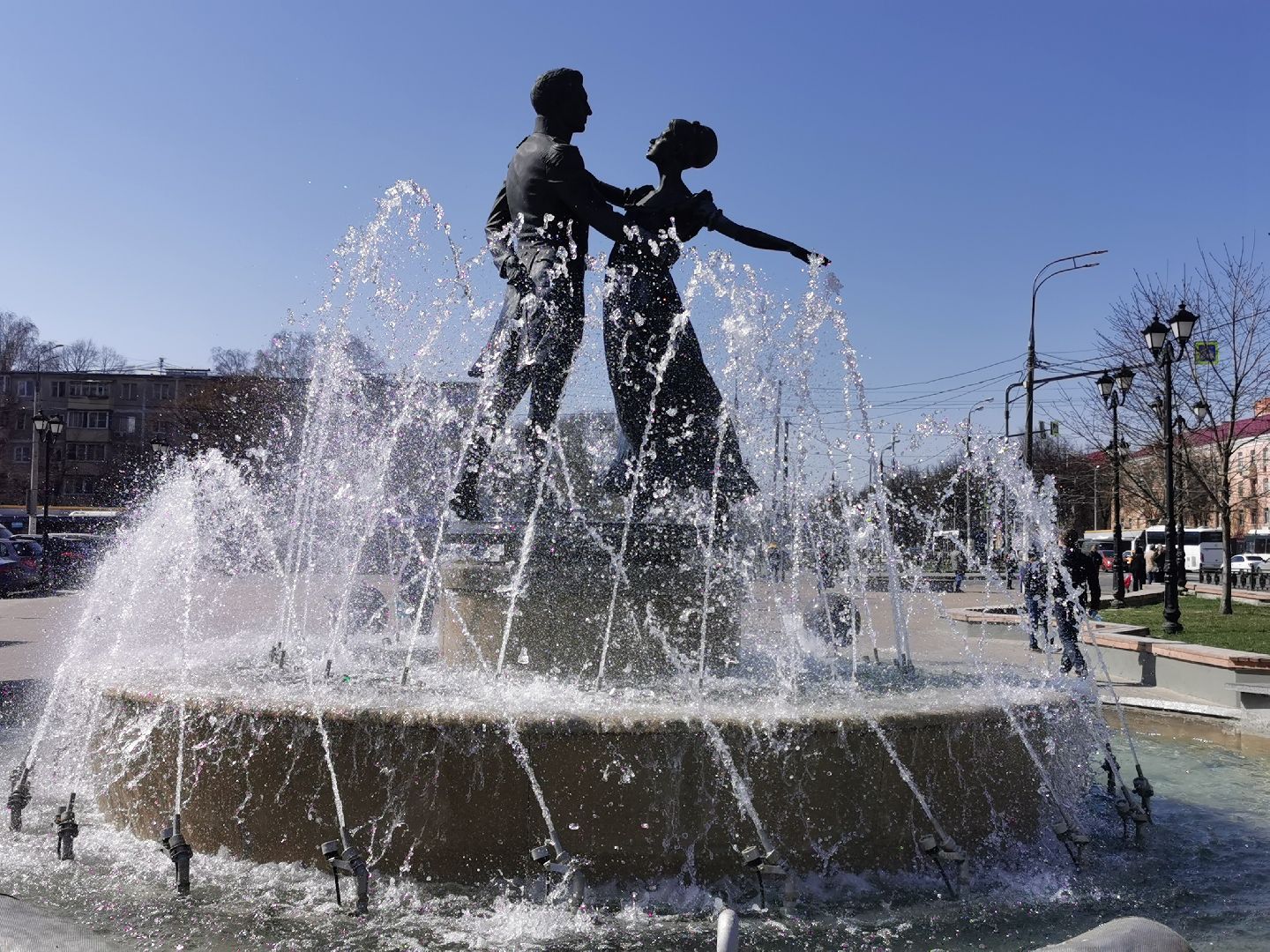 Подольск, фонтаны