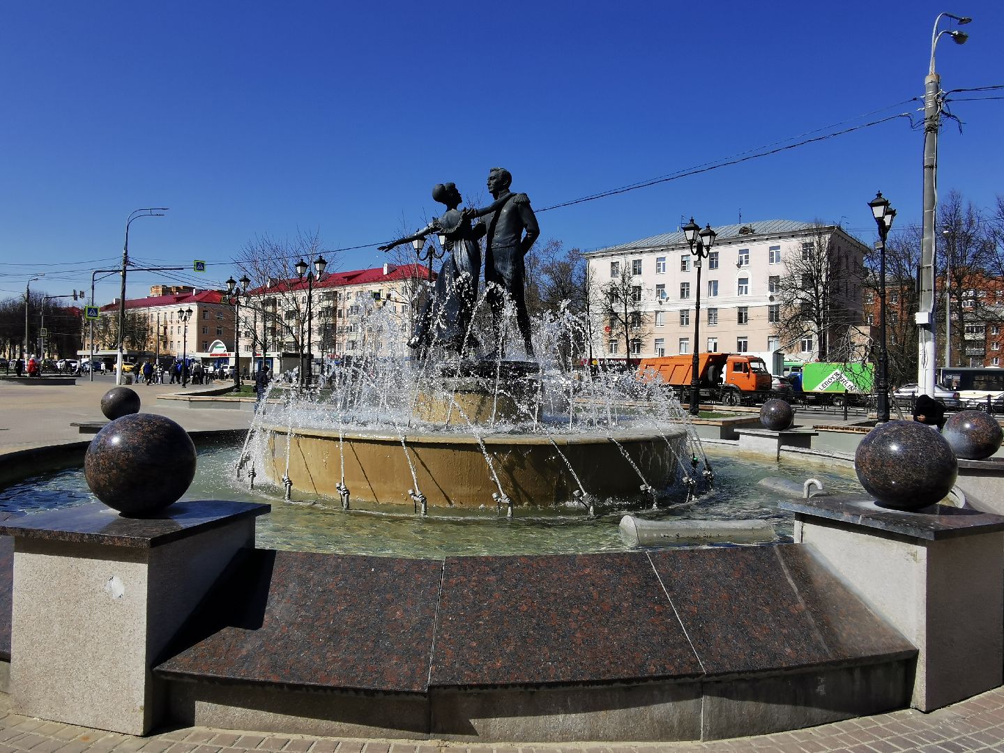 Подольск, фонтаны