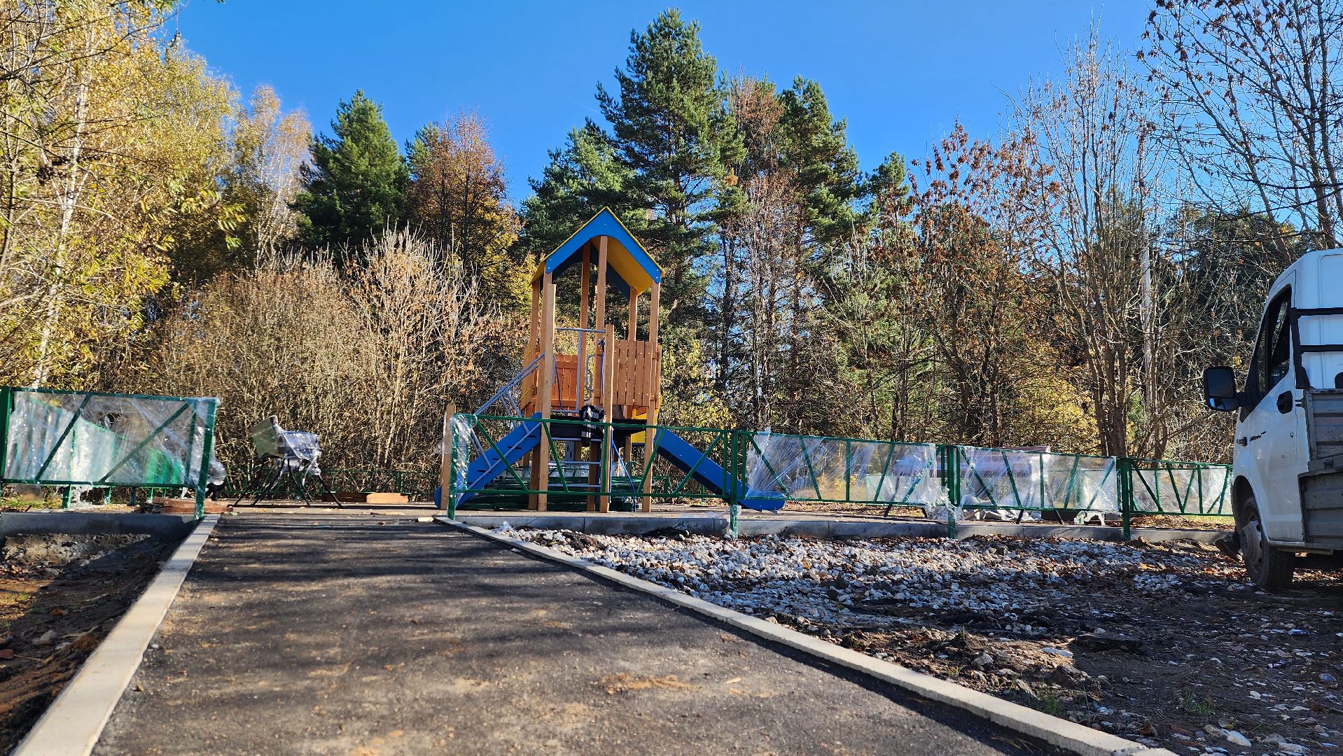 детская площадка, деревня, детская игровая площадка,