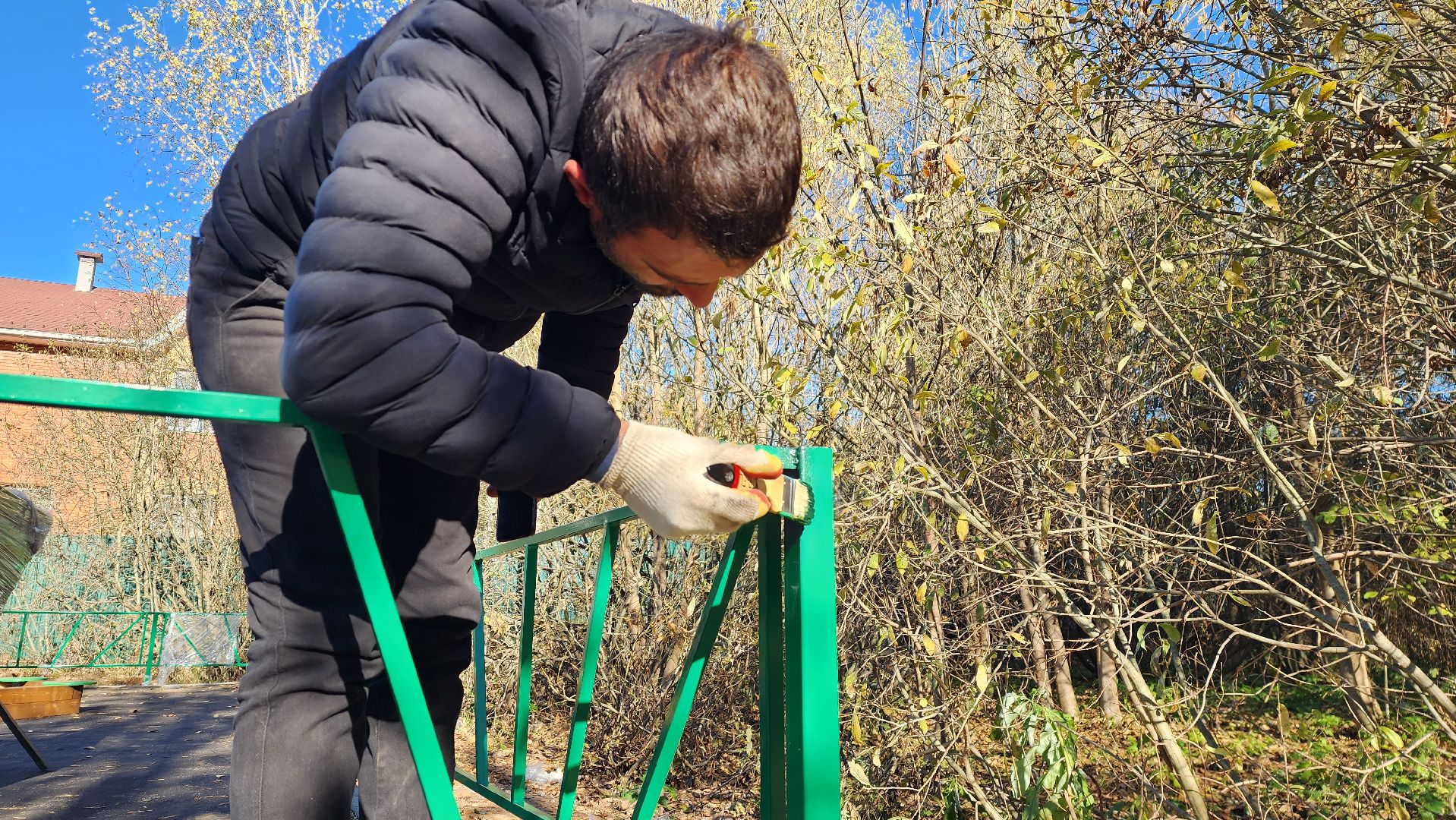 детская площадка, деревня, детская игровая площадка,