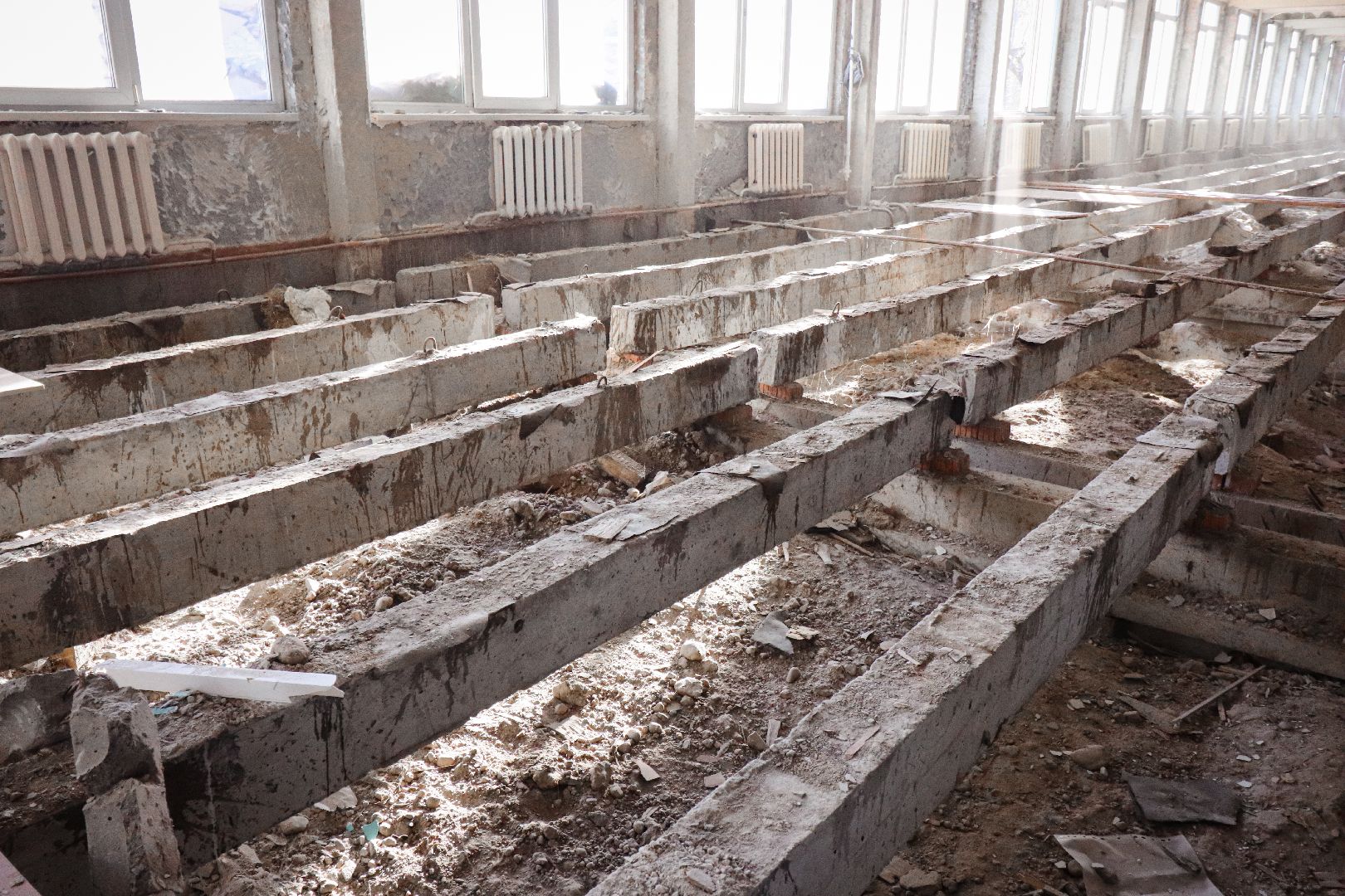 Клин, общество, строительство, образование, ремонт школы,