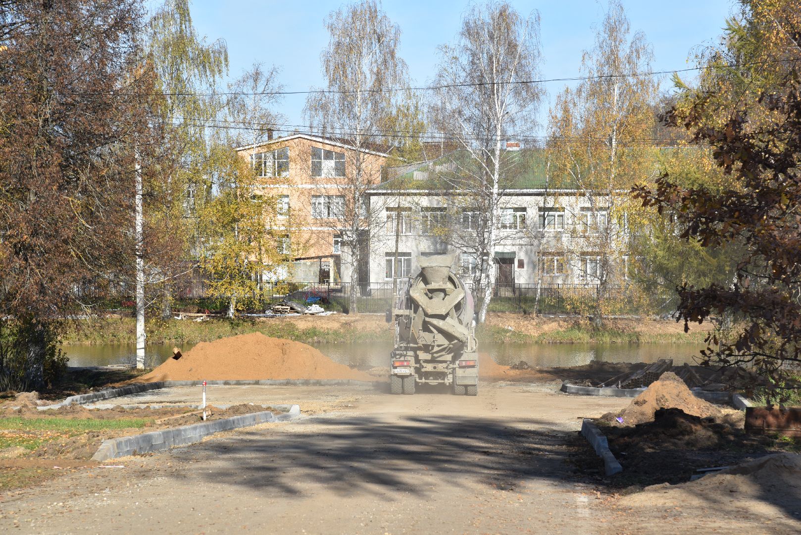 лотошино, благоустройство, формирование комфортной городской среды, красный ручей,