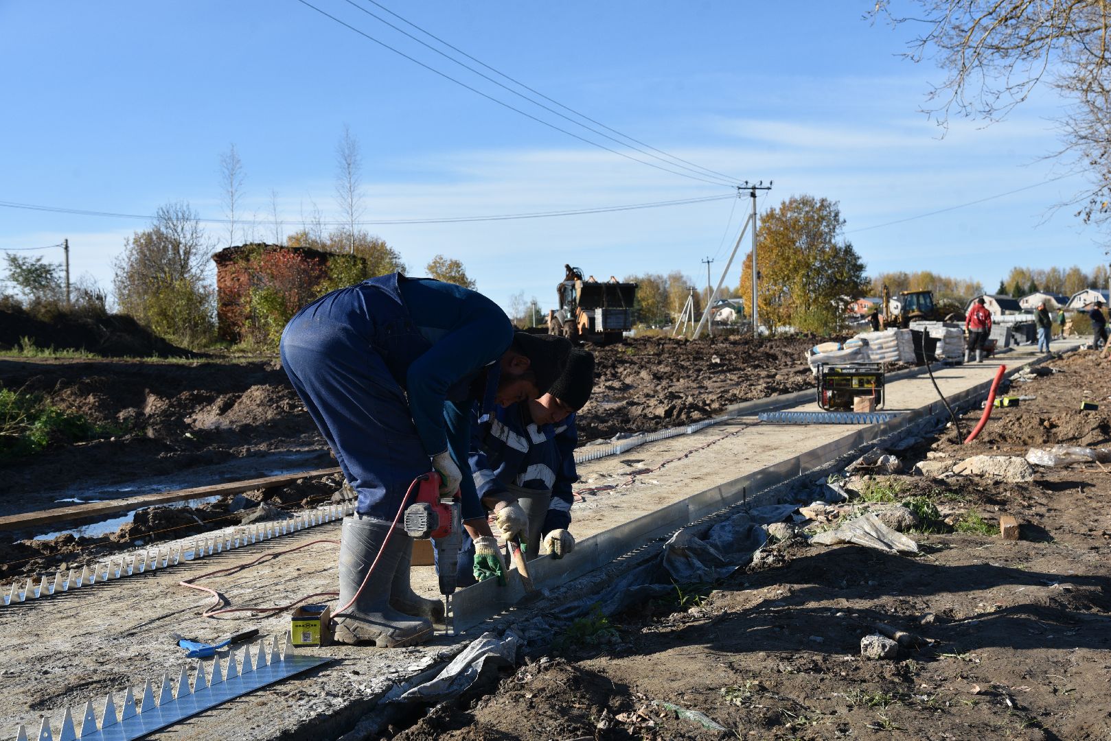 лотошино, благоустройство, формирование комфортной городской среды, красный ручей,