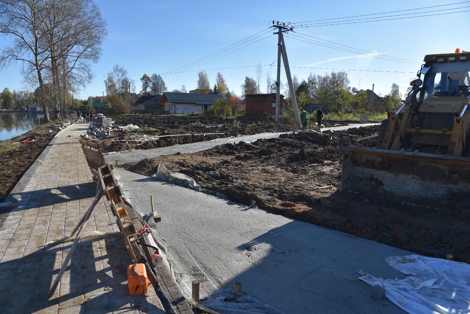 лотошино, благоустройство, формирование комфортной городской среды, красный ручей,