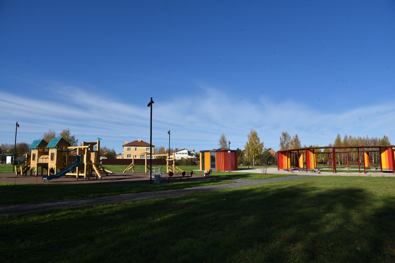 лотошино, благоустройство, формирование комфортной городской среды, красный ручей,