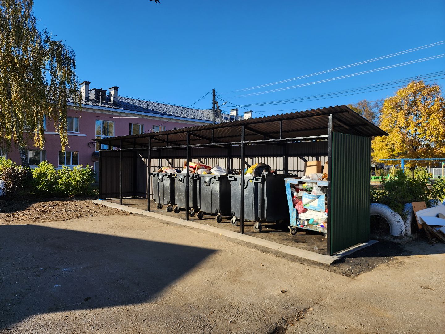 Зарайск, жкх, контейнерная площадка,