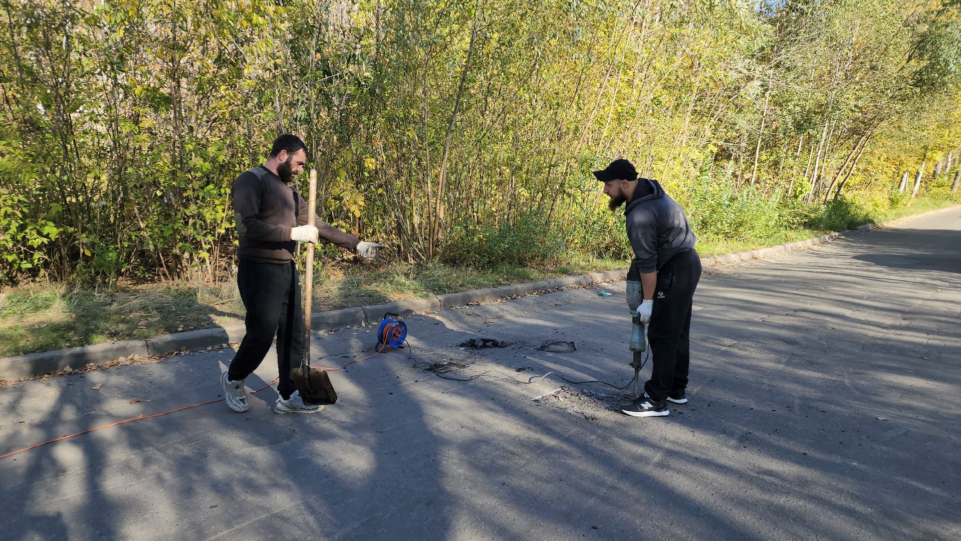 пушкино, ямочный ремонт, добродел, добродел благоустройство, дорога, дворовая территория,