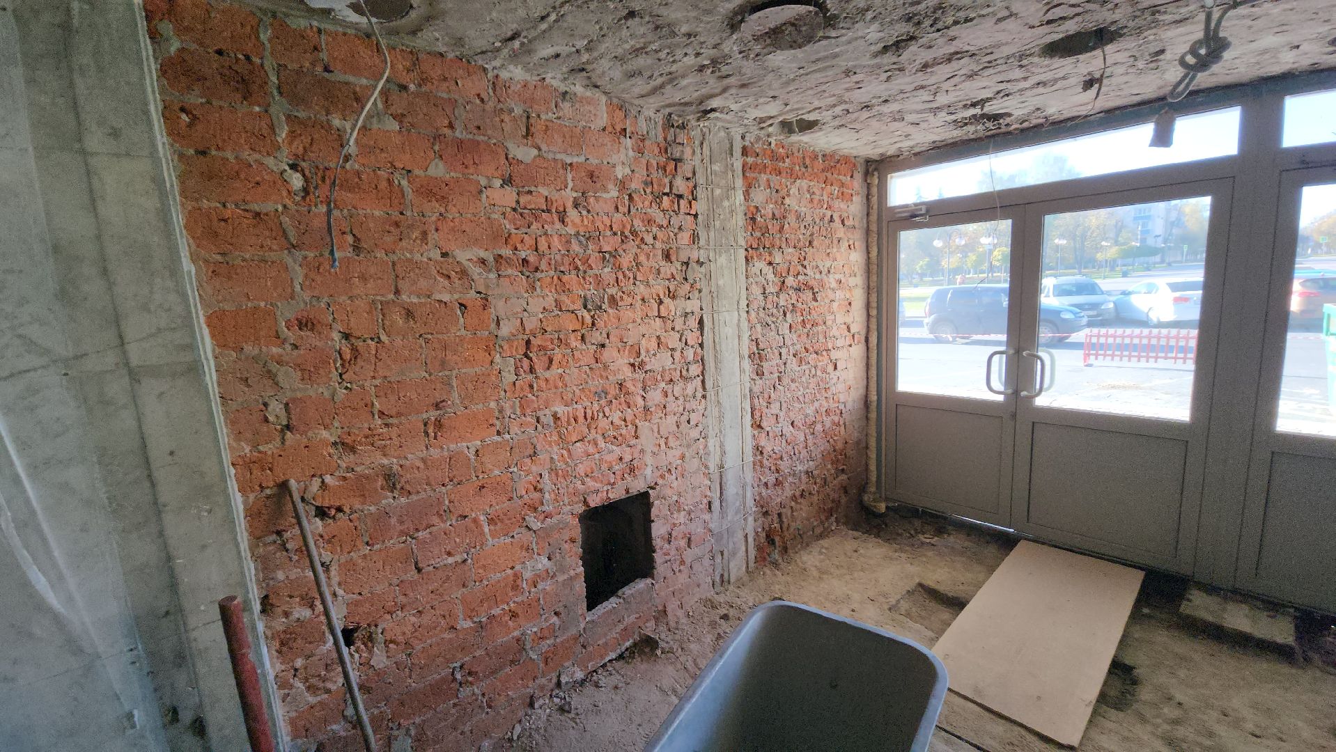 серпухов, дк россия, улица советская, редизайн фойе, ремонт дк,