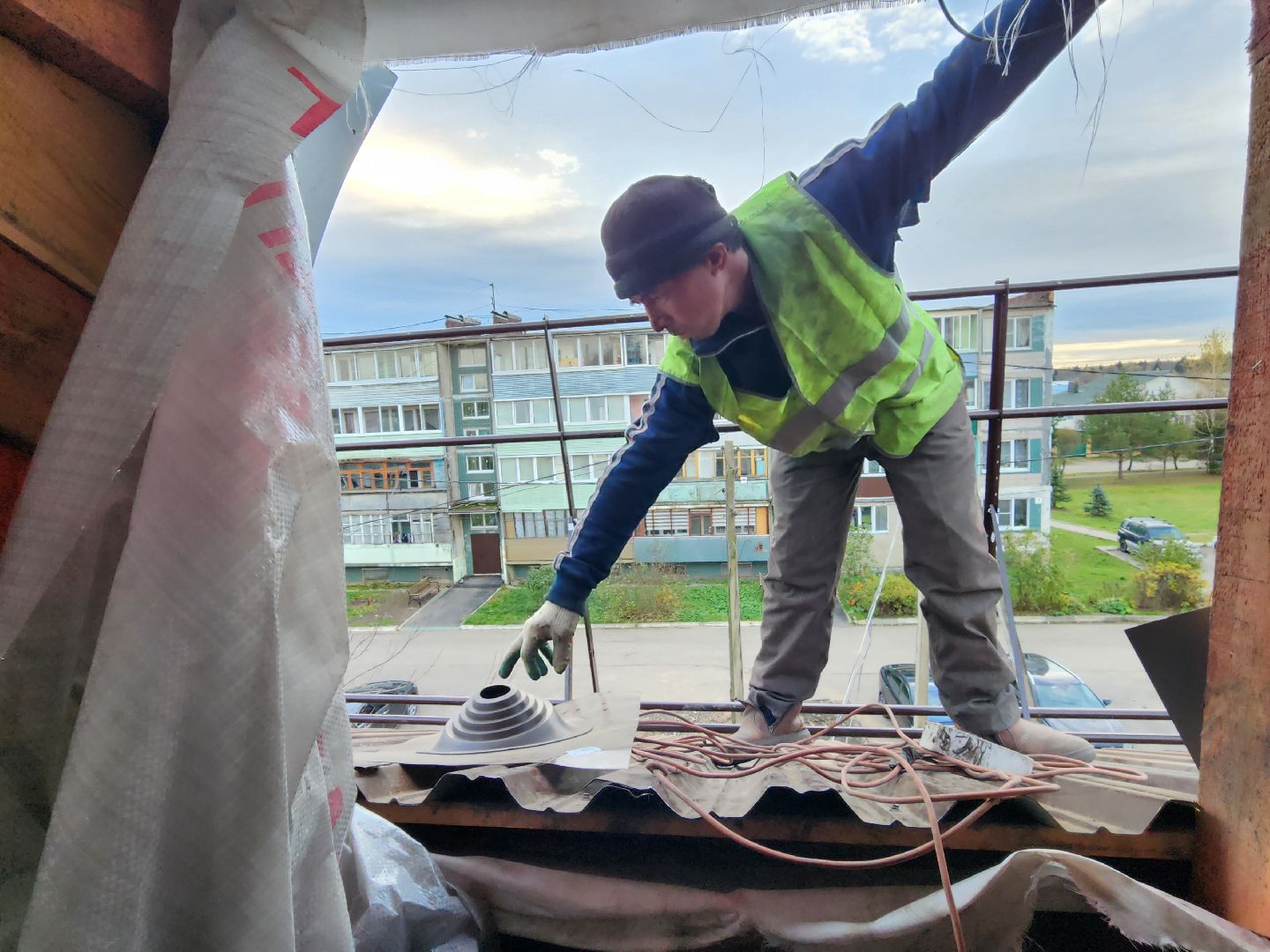 волоколамск, Гряды, ремонт кровли, жкх, капитальный ремонт,