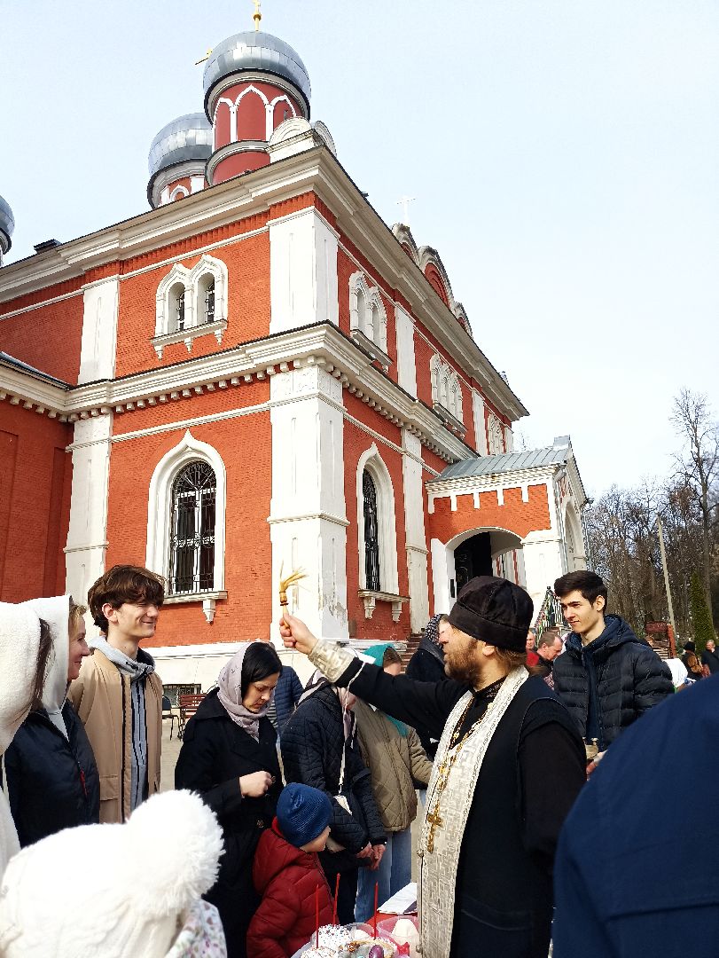 Серпухов, Подмосковье, пасха, праздник, кулич, освящение