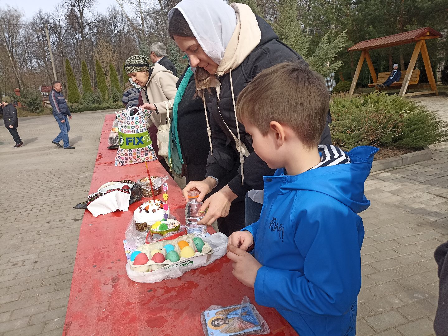 Серпухов, Подмосковье, пасха, праздник, кулич, освящение