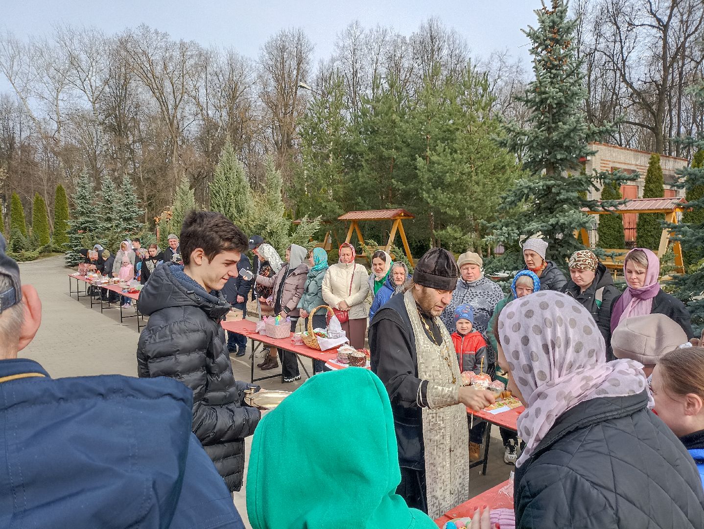 Серпухов, Подмосковье, пасха, праздник, кулич, освящение