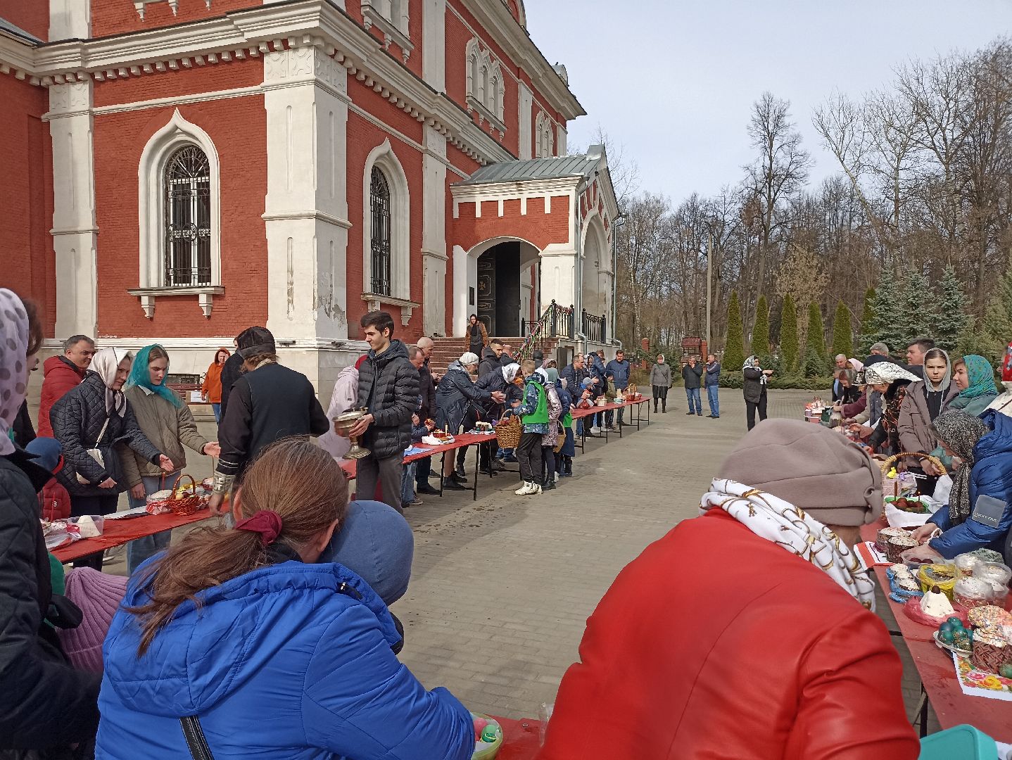 Серпухов, Подмосковье, пасха, праздник, кулич, освящение