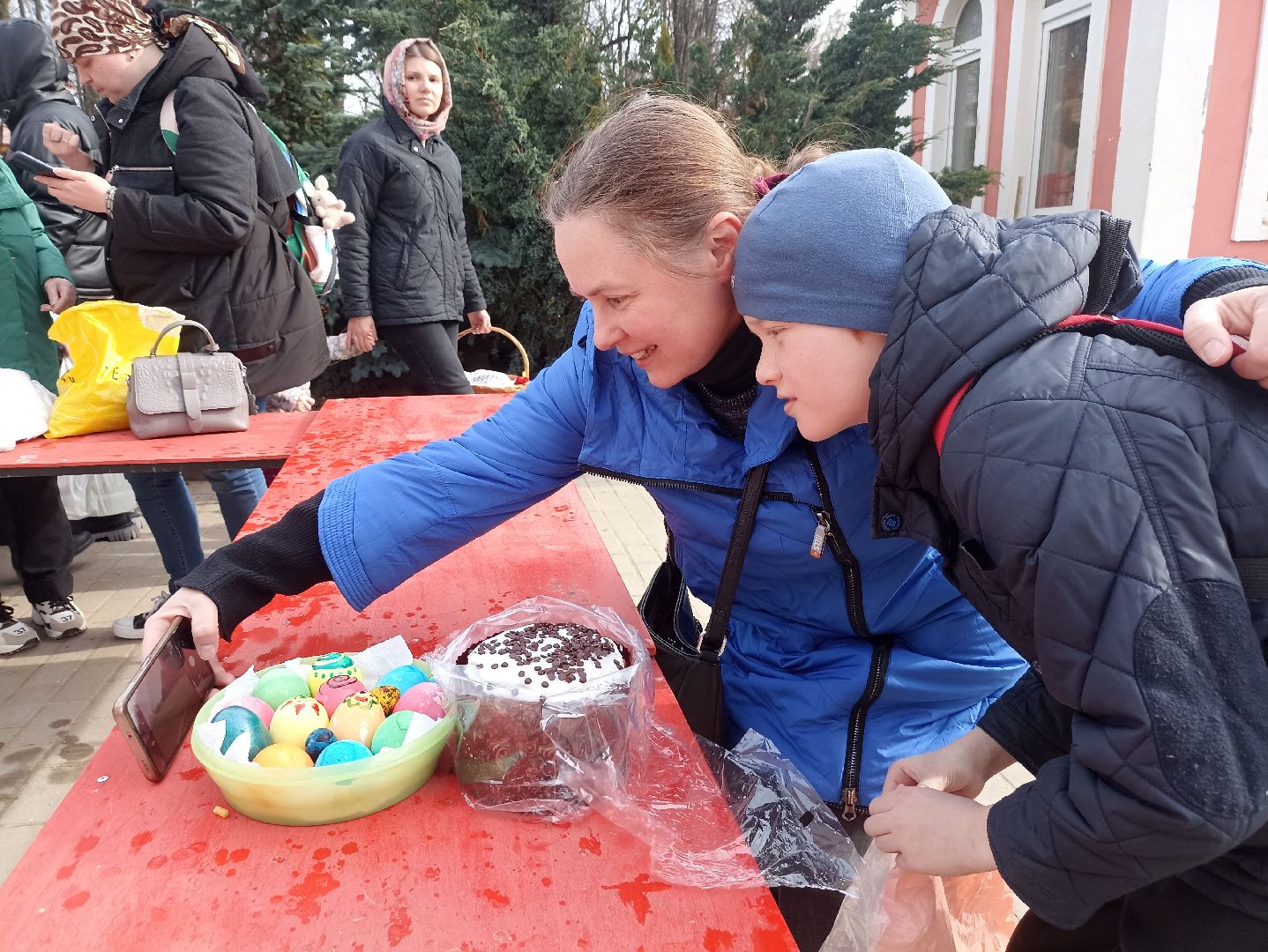 Серпухов, Подмосковье, пасха, праздник, кулич, освящение