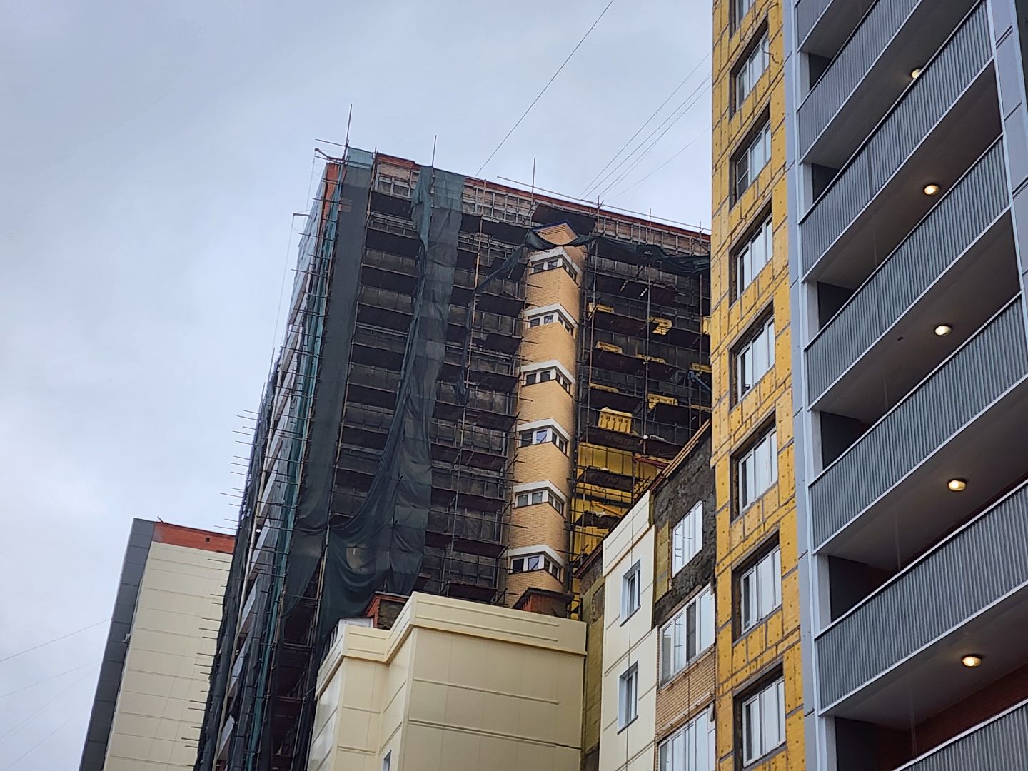 Чехов, улица Дружбы, ЖК Посейдон, капремонт фасада, реконструкция фасада, утепление, теплоизоляция, гидроизоляция, фонд капремонта мо,