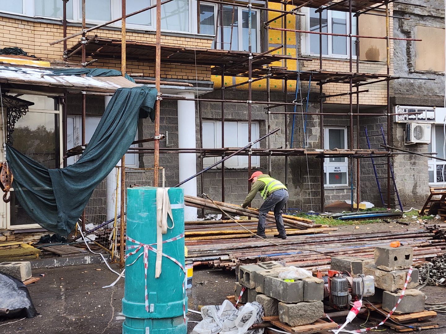 Чехов, улица Дружбы, ЖК Посейдон, капремонт фасада, реконструкция фасада, утепление, теплоизоляция, гидроизоляция, фонд капремонта мо,