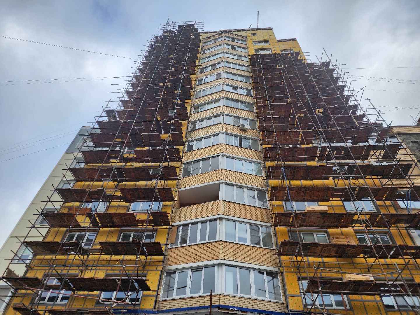 Чехов, улица Дружбы, ЖК Посейдон, капремонт фасада, реконструкция фасада, утепление, теплоизоляция, гидроизоляция, фонд капремонта мо,