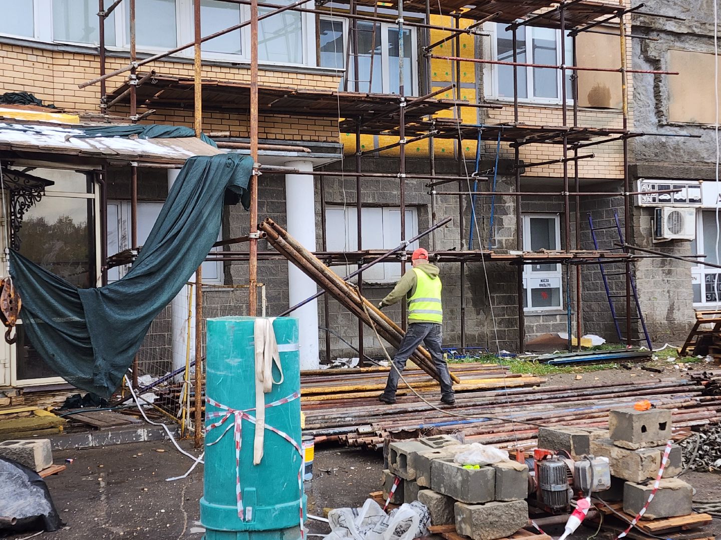 Чехов, улица Дружбы, ЖК Посейдон, капремонт фасада, реконструкция фасада, утепление, теплоизоляция, гидроизоляция, фонд капремонта мо,