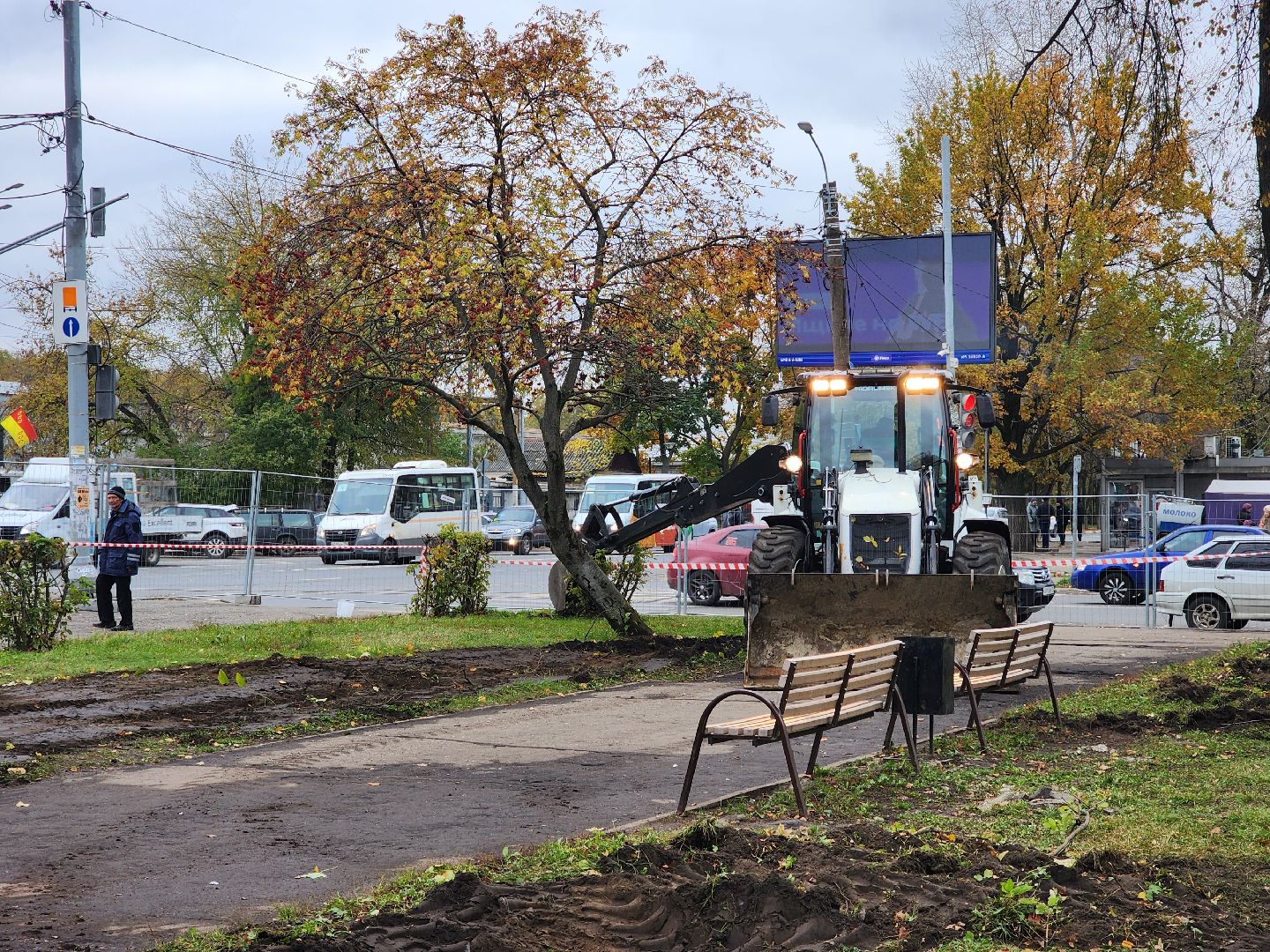 ногинск, благоустройство, сквер, реконструкция сквера, жители, общество,