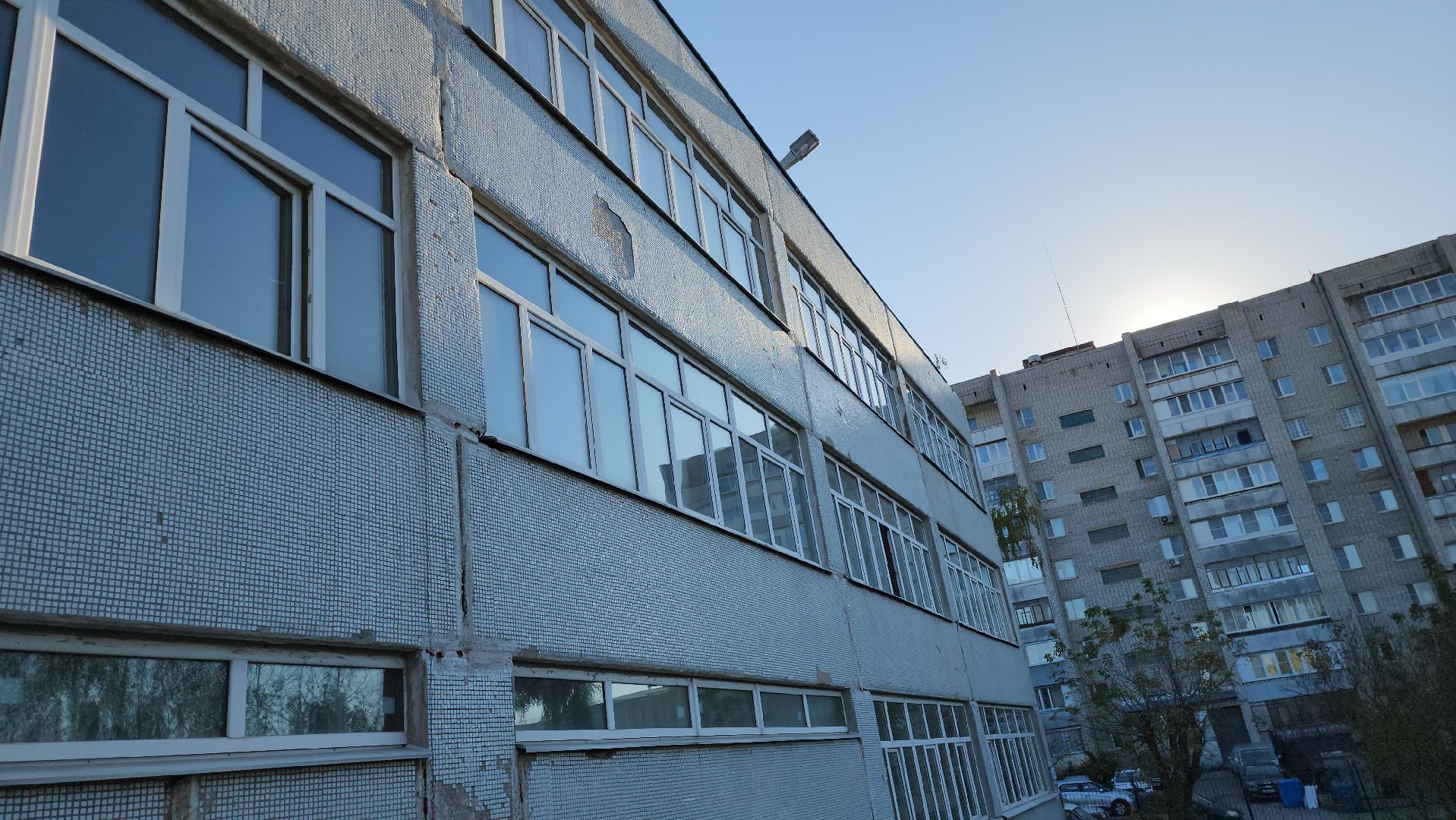 серпухов, подмосковье, капремонт школы, фасад, президентская программа,