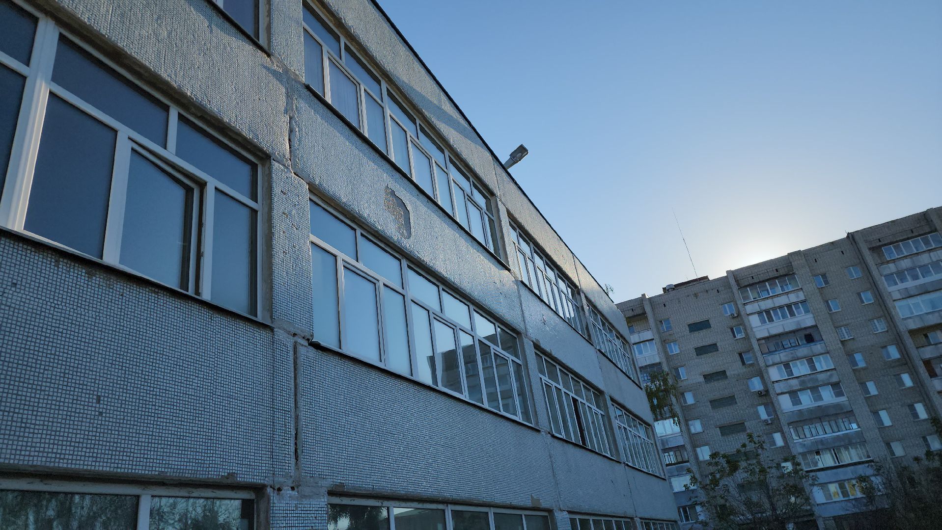 серпухов, подмосковье, капремонт школы, фасад, президентская программа,