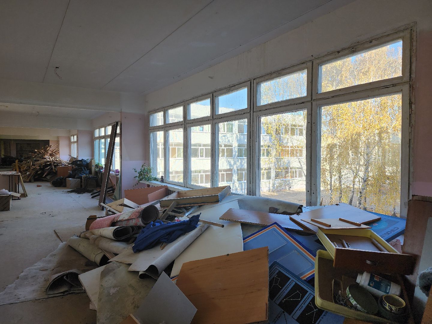 серпухов, подмосковье, капремонт школы, президентская программа, заменят окна,