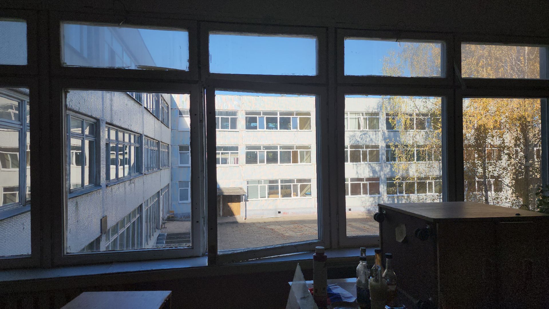 серпухов, подмосковье, капремонт школы, президентская программа, заменят окна,