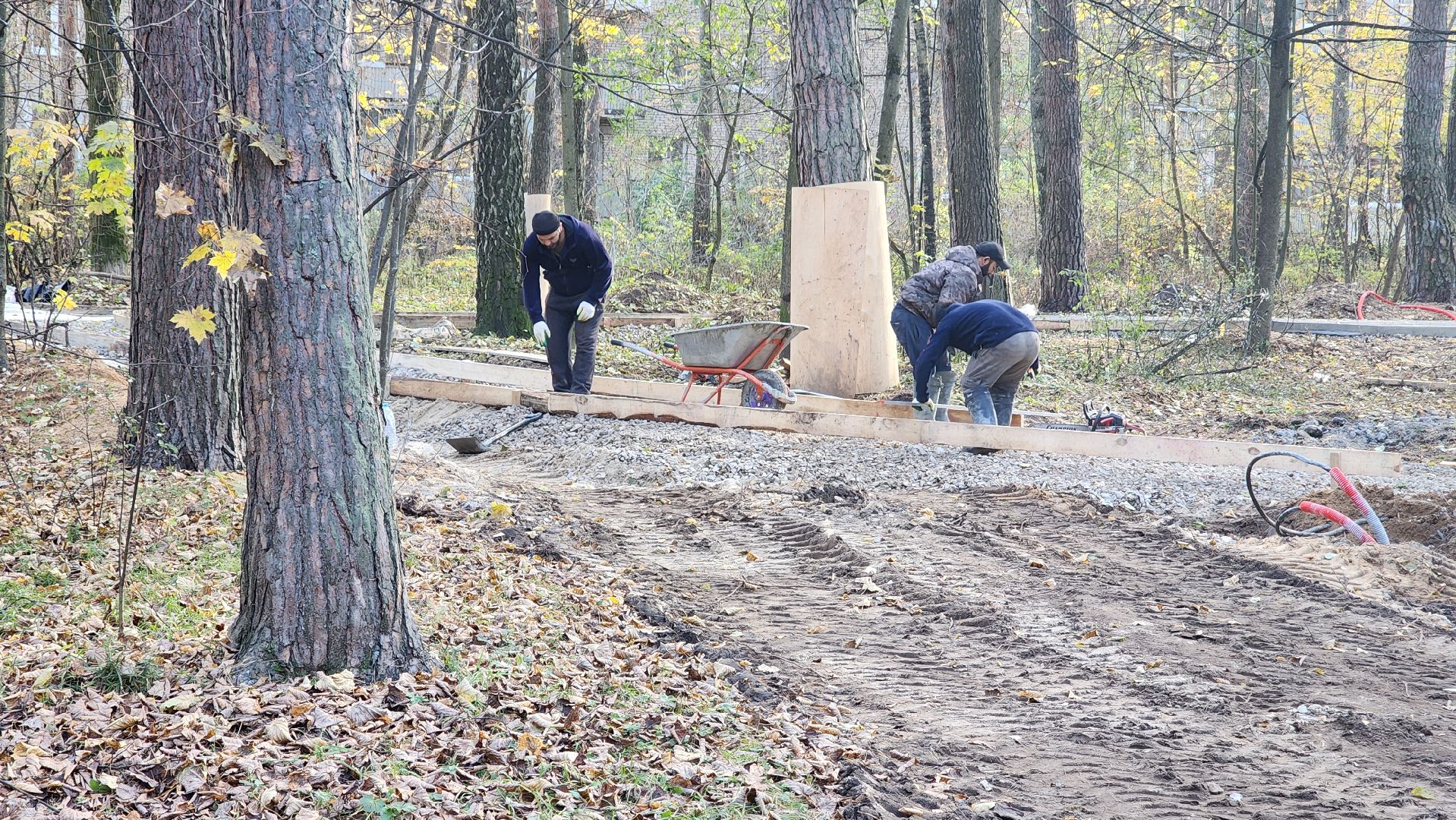 протвино, благоустройство, бетонирование дорожек, общественное пространство сказка, сказка в протвино,