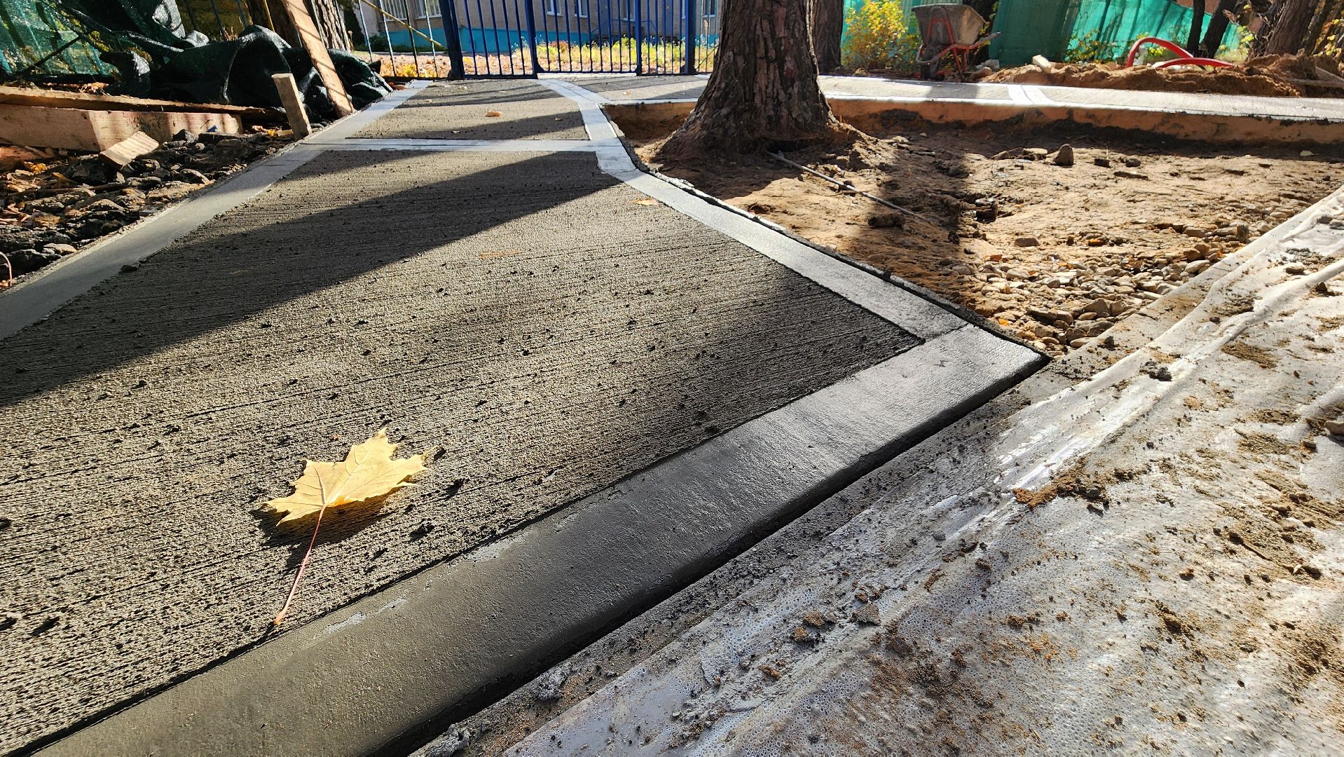 протвино, благоустройство, бетонирование дорожек, общественное пространство сказка, сказка в протвино,