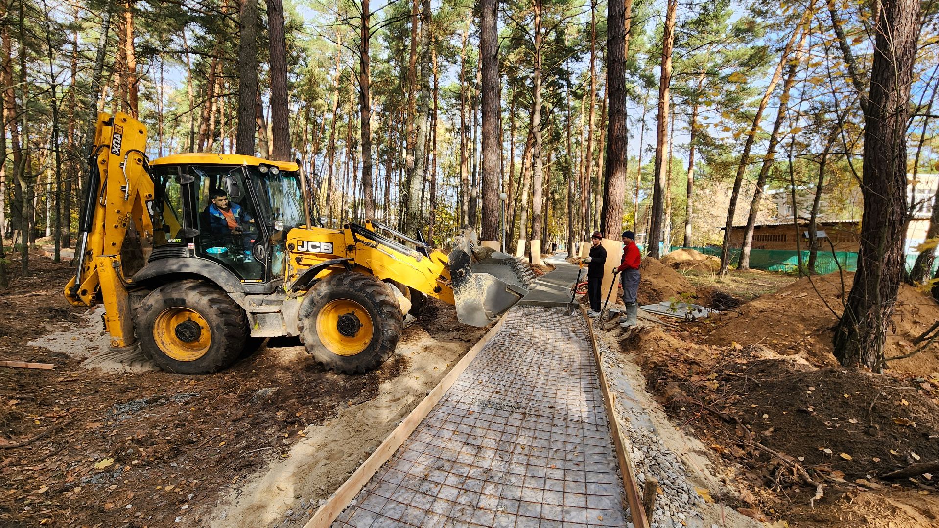 протвино, благоустройство, бетонирование дорожек, общественное пространство сказка, сказка в протвино,