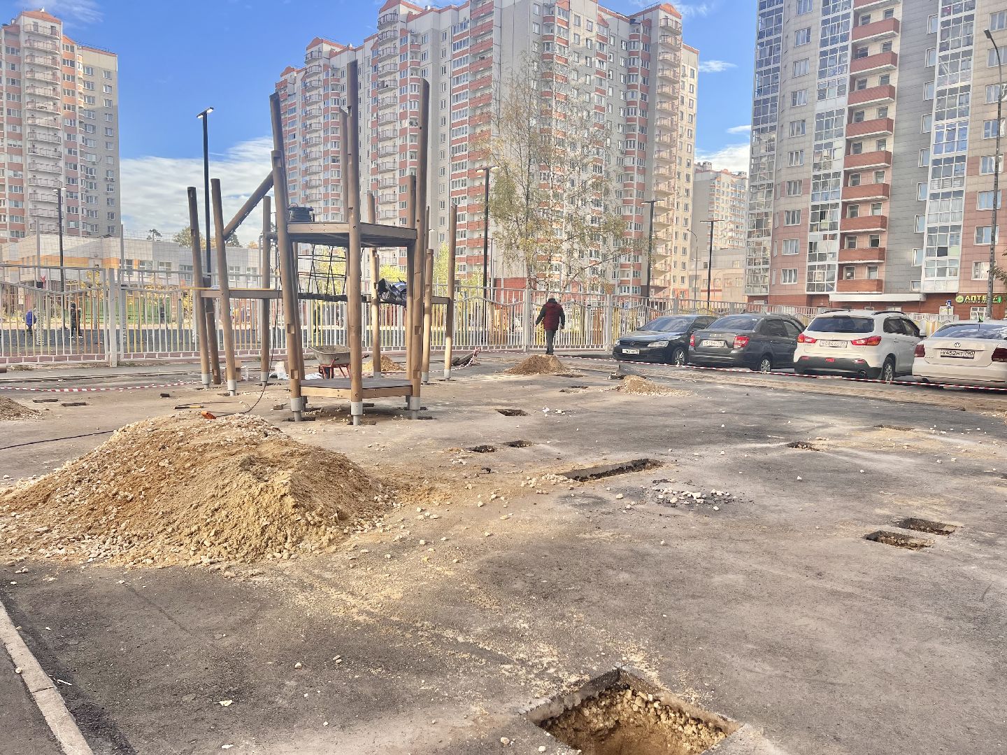 Балашиха, Подмосковье, модернизация детских игровых площадок, благоустройство дворовых территорий в балашихе,