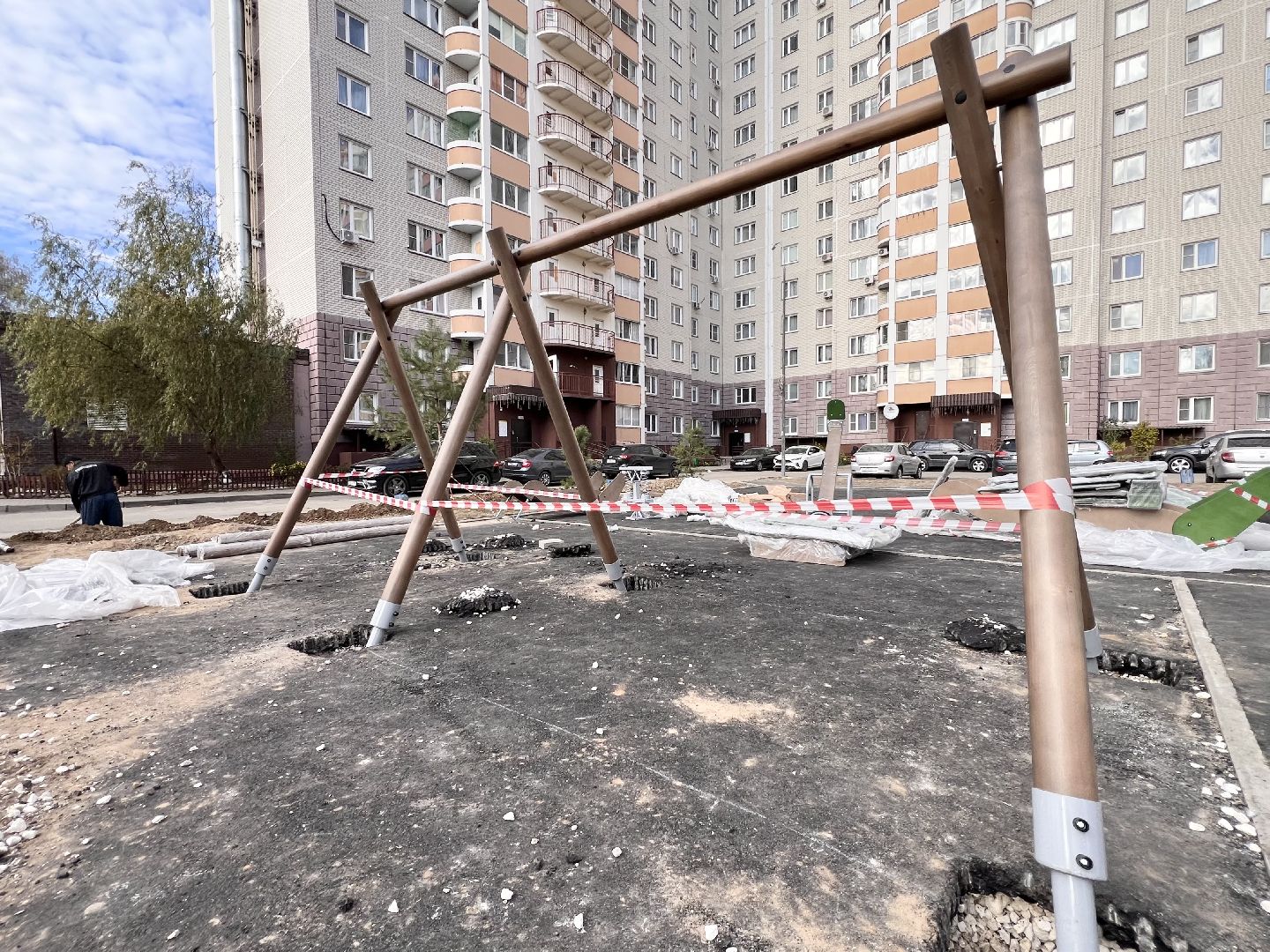 Балашиха, Подмосковье, модернизация детских игровых площадок, благоустройство дворовых территорий в балашихе,